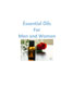 Essential Oils for Men and Women