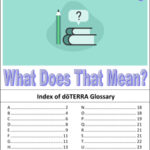 Glossary of doTERRA Terms